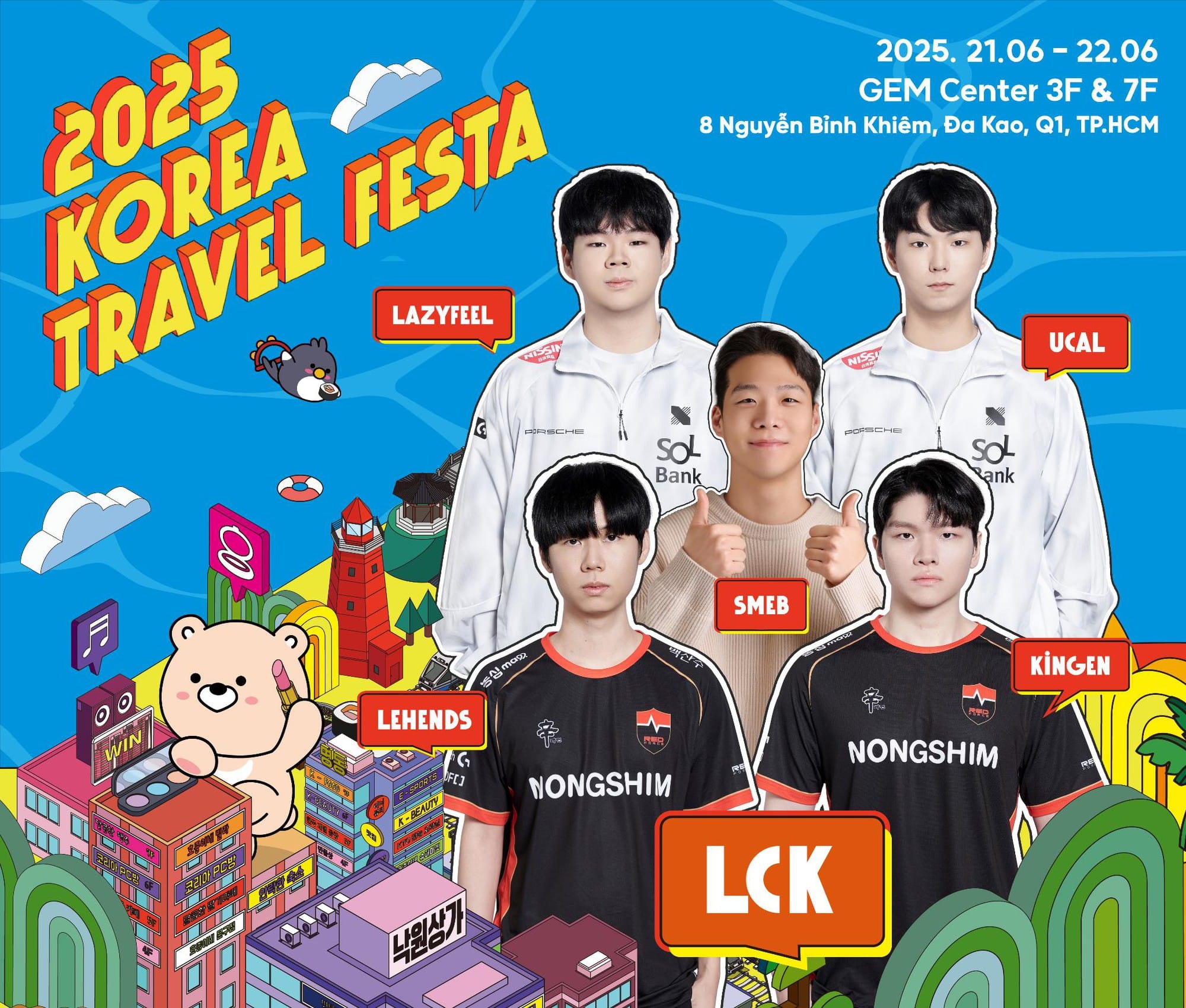 Tuyển thủ LCK góp mặt tại Korea Travel Festa 2025: Cầu nối mới giữa Esports và du lịch Việt – Hàn
