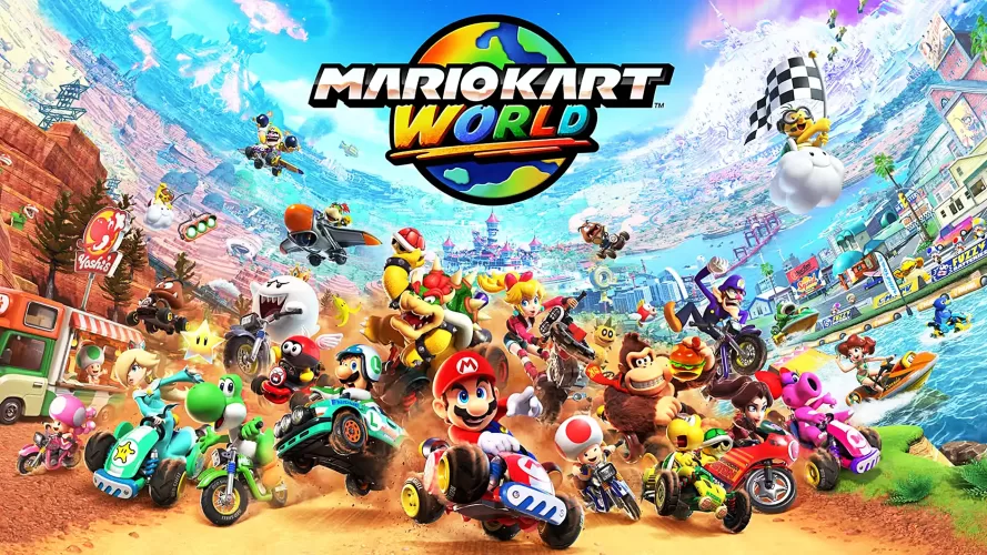 Mario Kart World: Game Thủ Tự Tay Vẽ Bản Đồ Thế Giới Mở Đầy Bất Ngờ